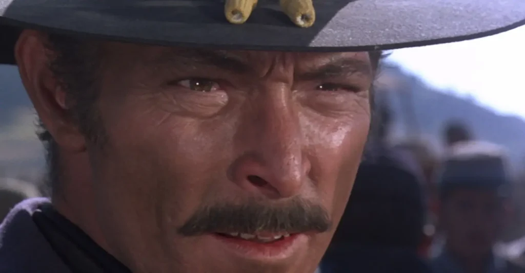 Lee Van Cleef en El bueno, el feo y el malo