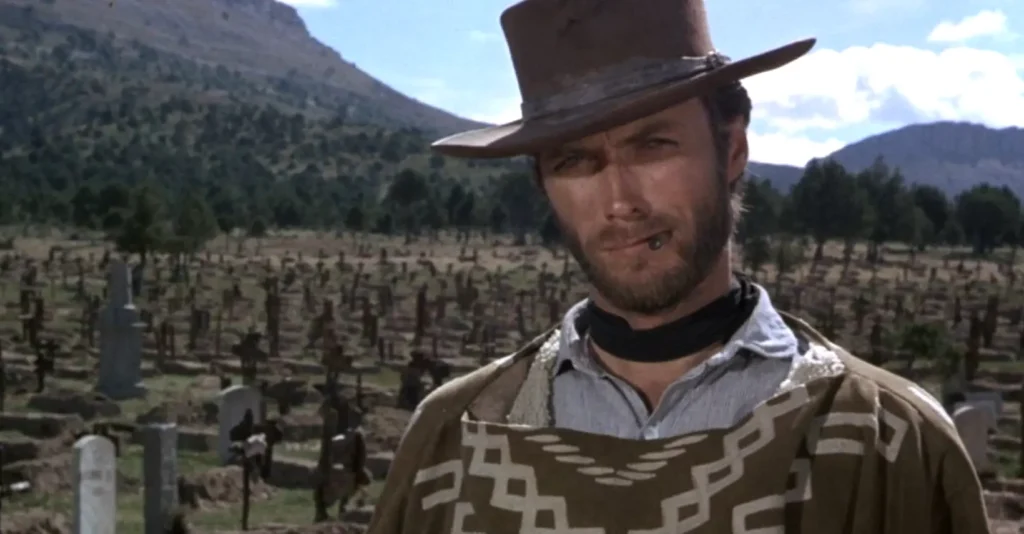 Clint Eastwood en El bueno, el feo y el malo