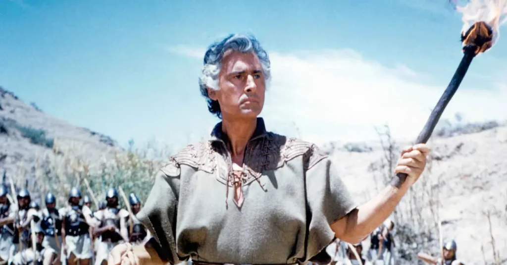 Stewart Granger en Sodoma y Gomorra (1962)