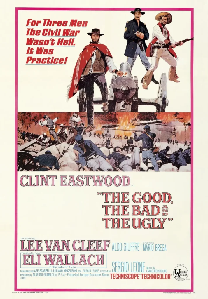 Poster The good, the bud, and the ugly para la versión americana.