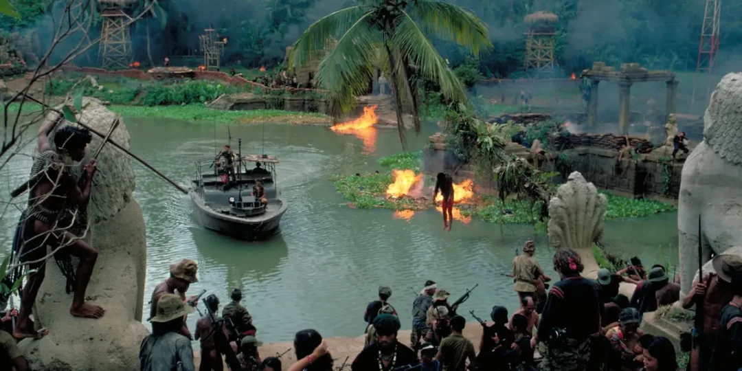 La isla que domina el Coronel Kurtz es un rincón inhóspito y deshumanizado