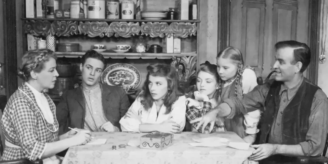 Debut de Marlon Brando como Nels en I remember mama (1945)