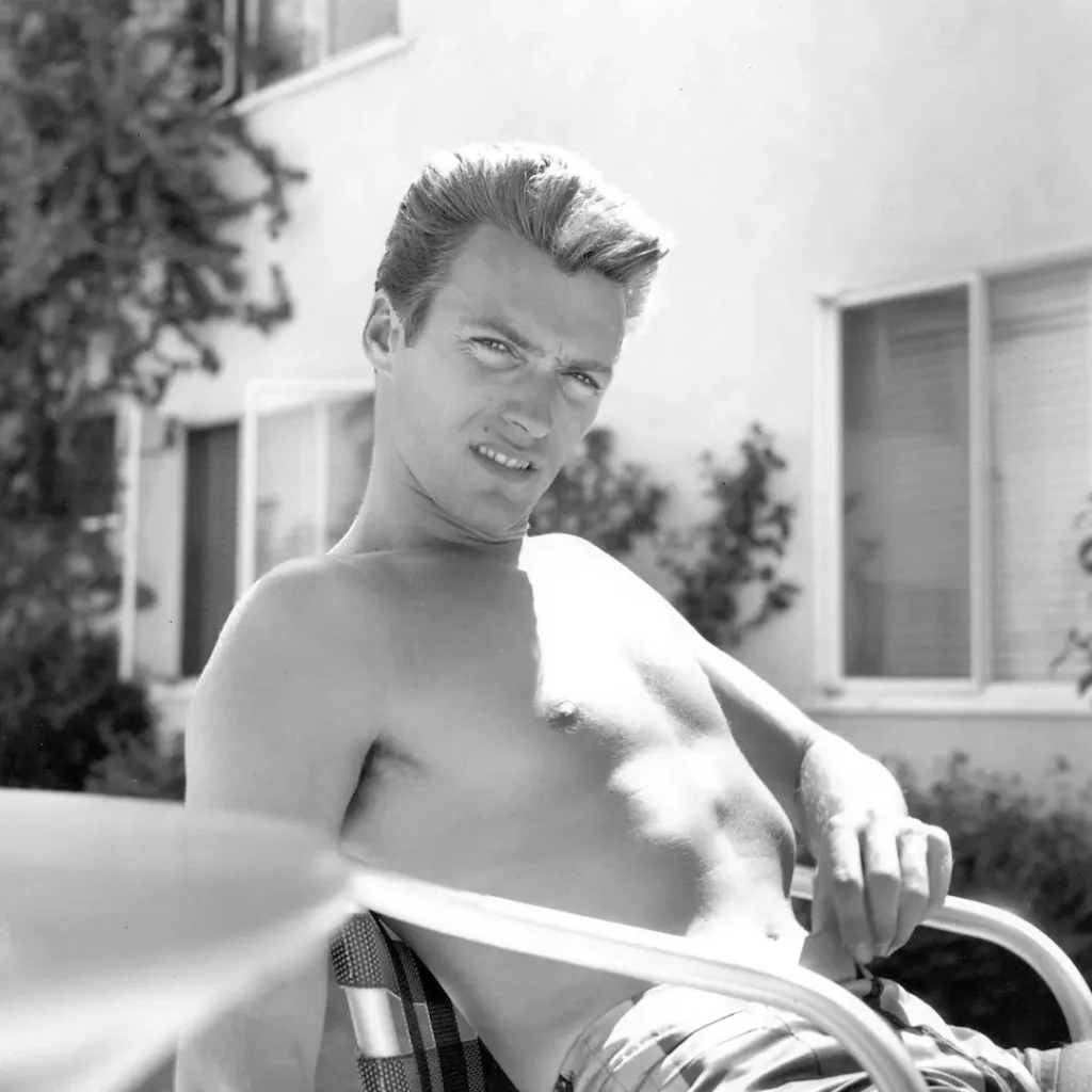 Clint Eastwood en sus primeras fotos de modelo
