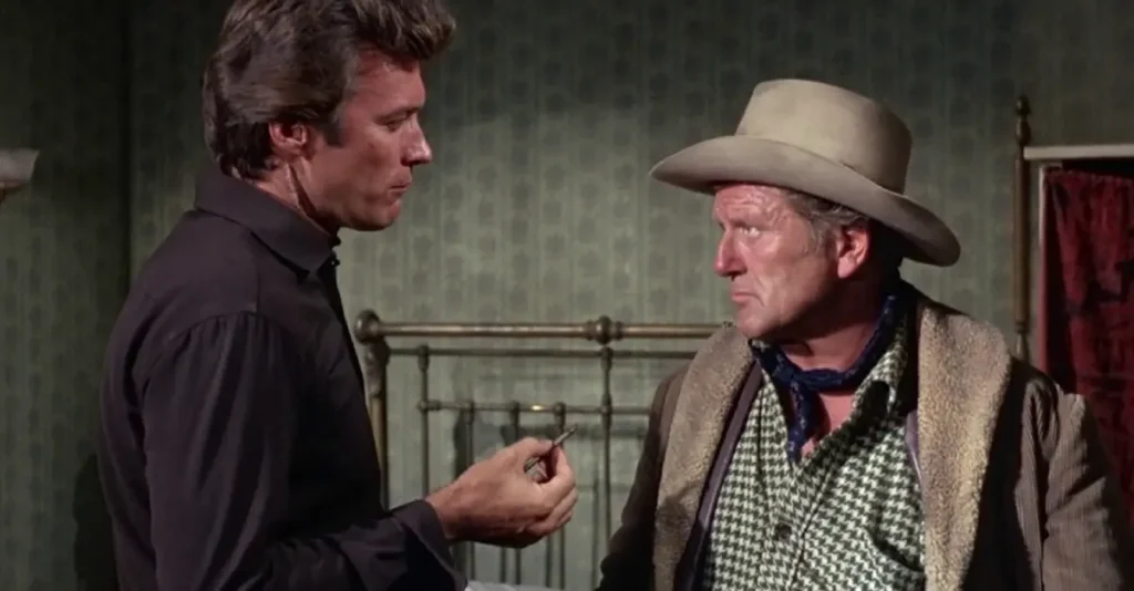 Escena de Cometieron dos errores (Hang 'Em High)