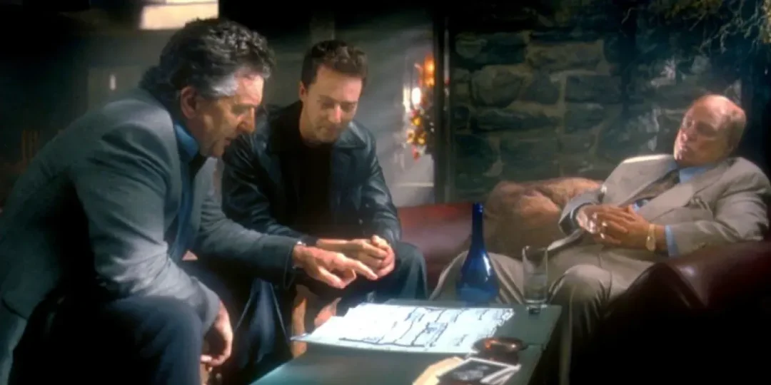 3 generaciones de actores increíbles en The Score (2001)