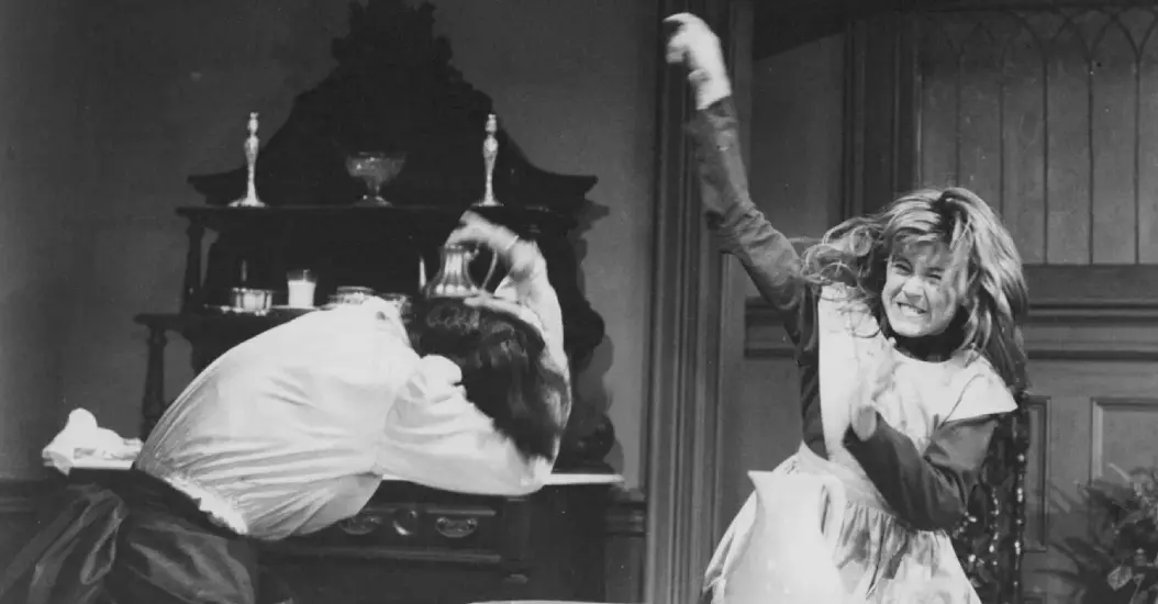 Anne Bancroft y Patty Duke en El Milagro de Anna Sullivan