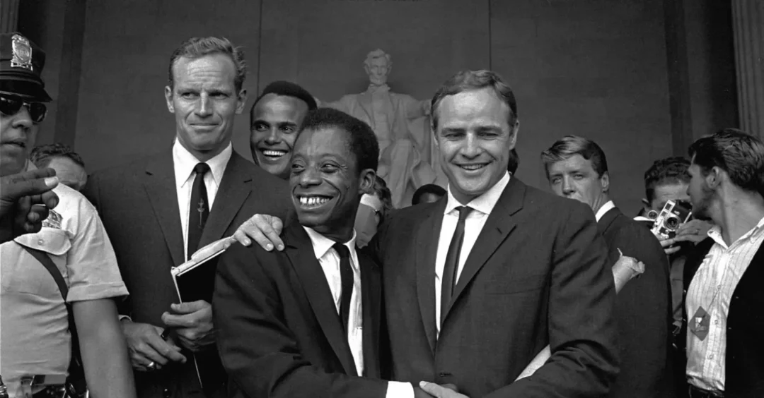 James Baldwin, líder de los derechos civiles junto a Marlon Brando en La Marcha sobre Washington de 1963