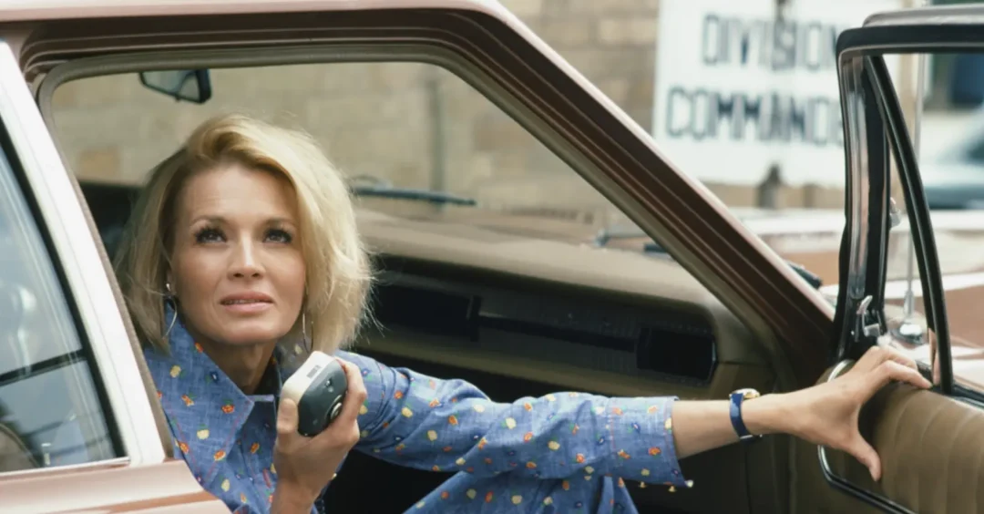 Escena de La mujer policía, serie que protagonizó durante 4 temporadas