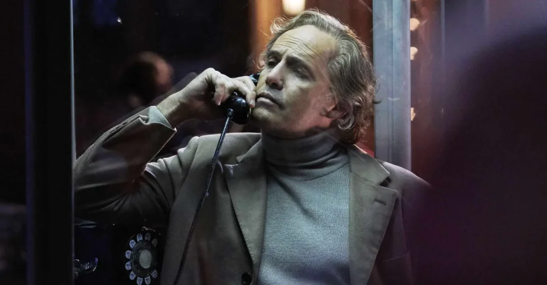 Billy Zane caracterizado como Marlon Brando para la película