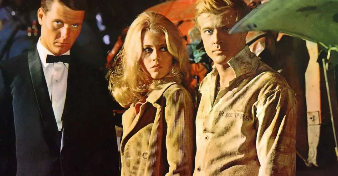James Fox, Jane Fonda y Robert Redford