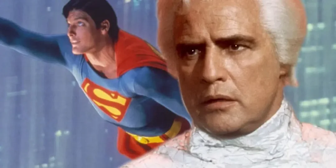 Brando interpreta a Jor-El, padre de Superman en Kripton