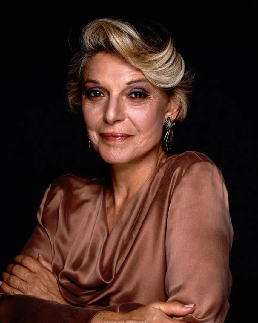 Retrato de Anne Bancroft madura, en sus últimos años