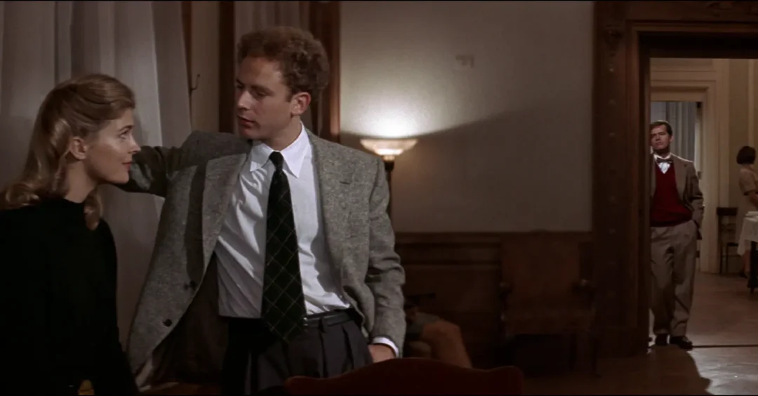 Candice Bergen, Art  Garfunkel y Jack Nicholson en Conocimiento Carnal (1971)