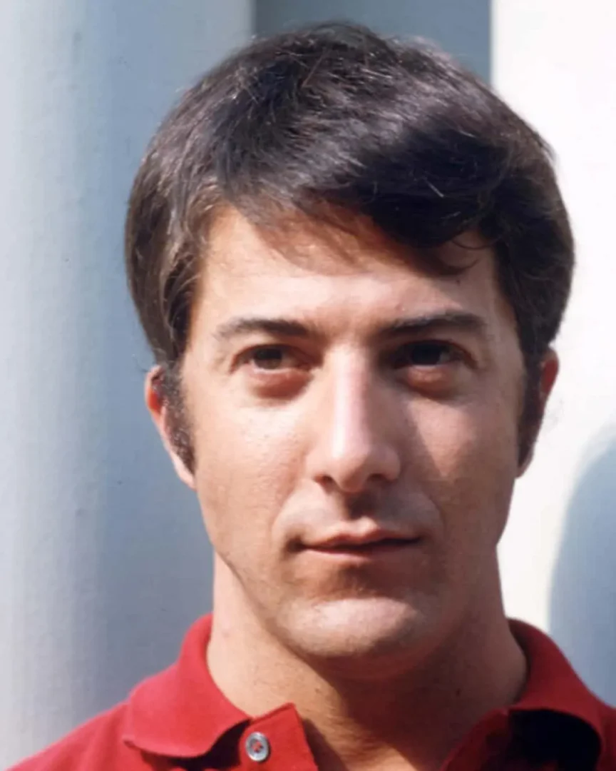 Dustin Hoffman en un retrato de joven