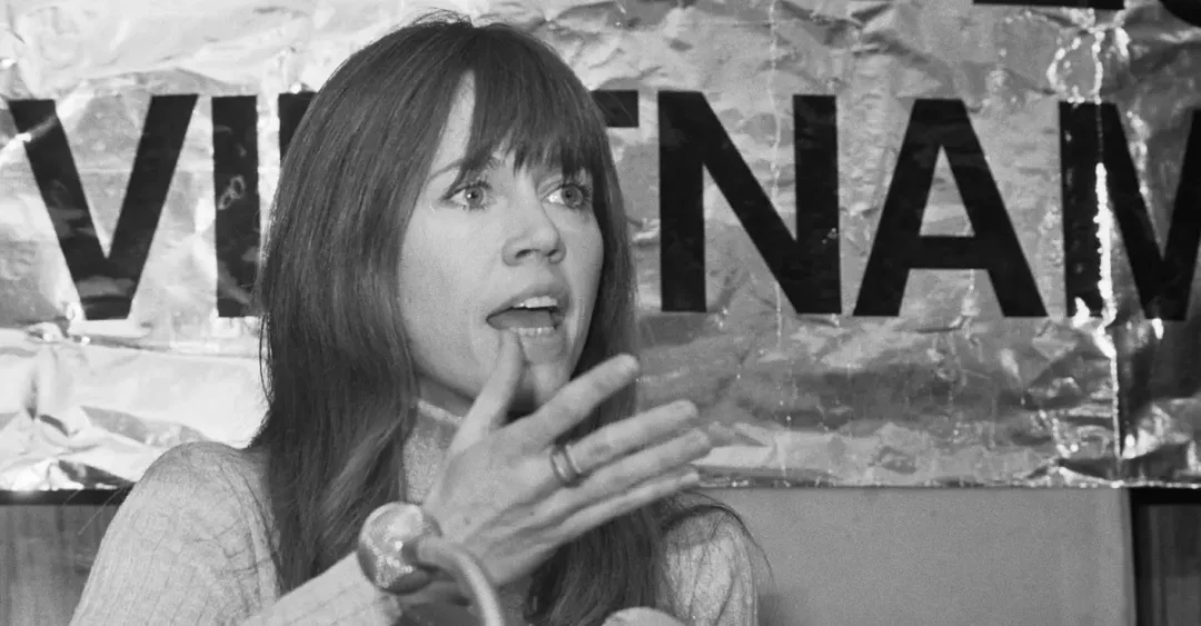 Foto de una de sus reivindicaciones políticas sobre Vietnam 