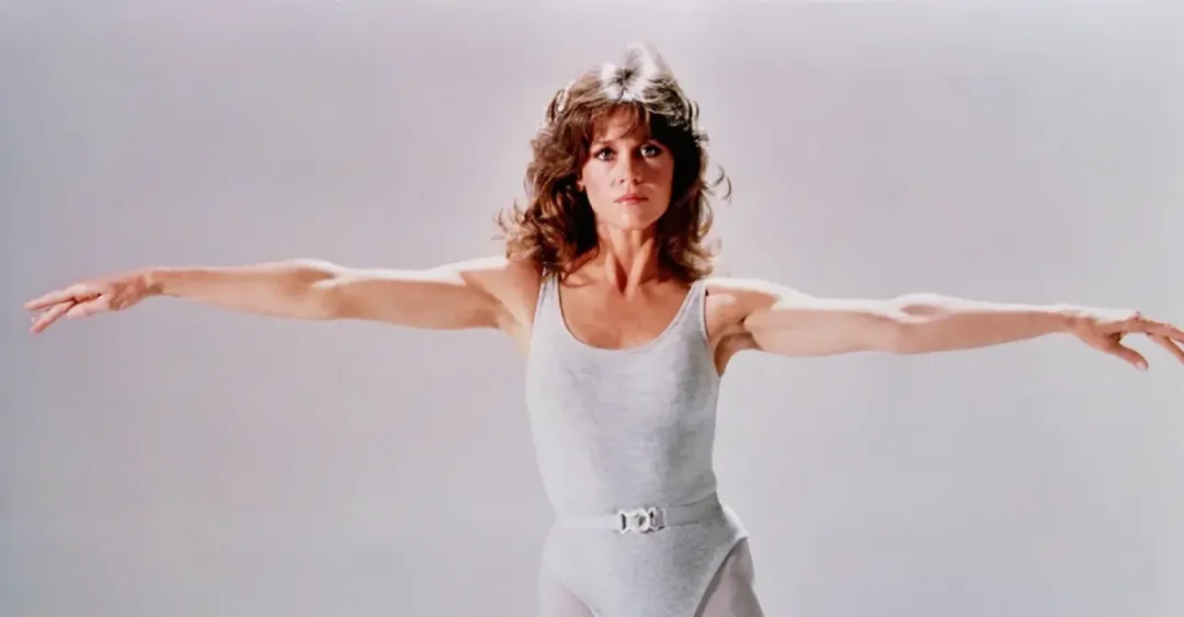 Imagen de la actriz en Jane Fonda’s Workout