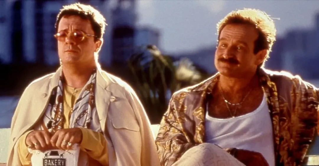 Nathan Lane y Robin Williams 