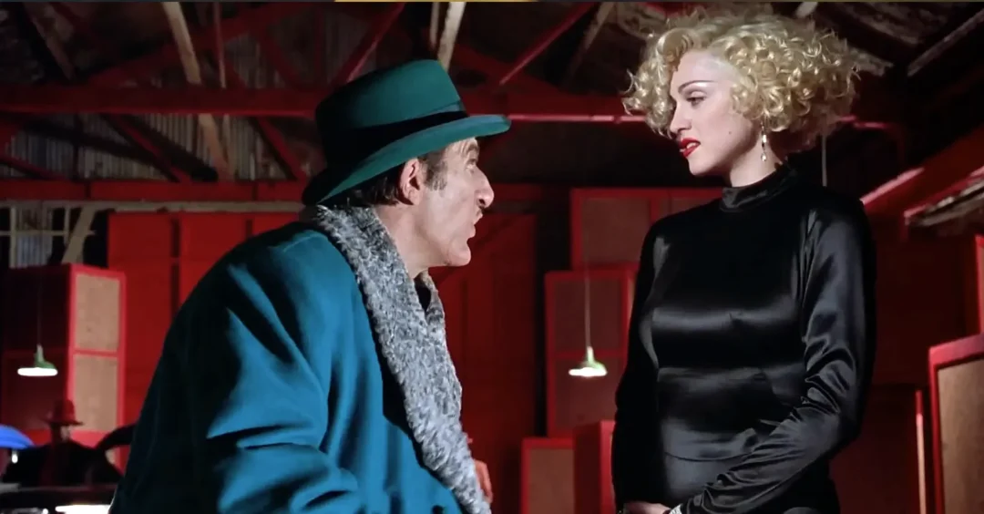 Al Pacino y Madonna en Dick Tracy (1990)
