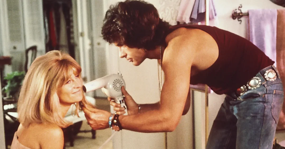 Julie Christie y Warren Beatty en Shampoo