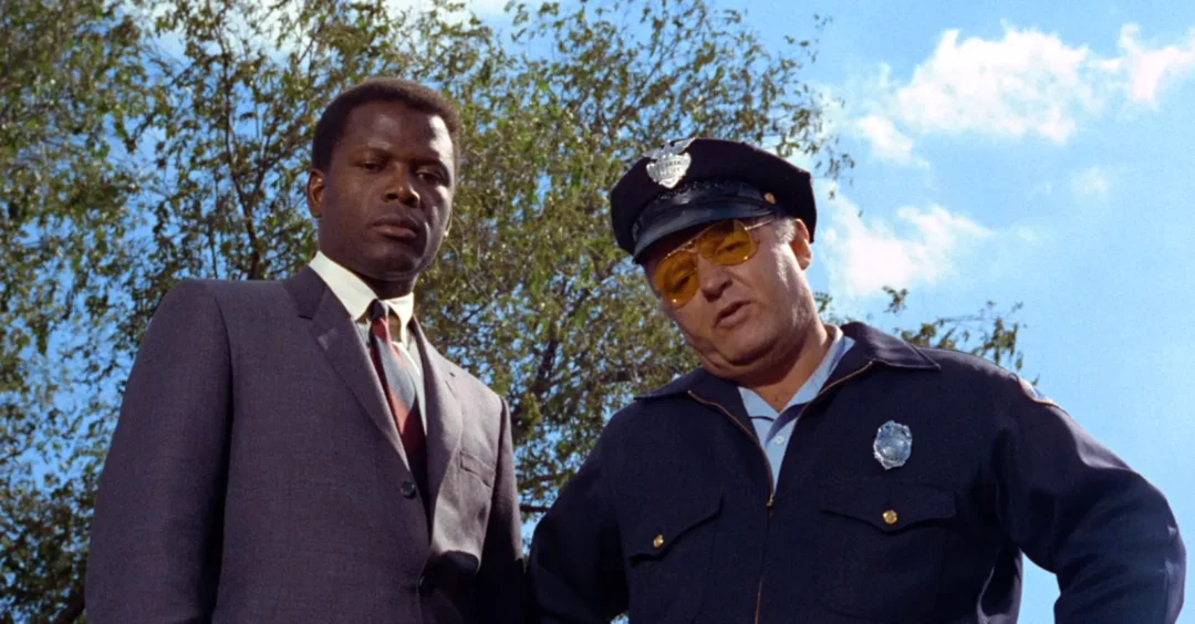 Sidney Poitier y Rod Steiger tienen tienen un gran duelo interpretativo