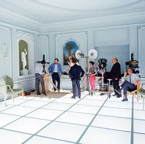 Rodaje de una de las escenas finales de 2001