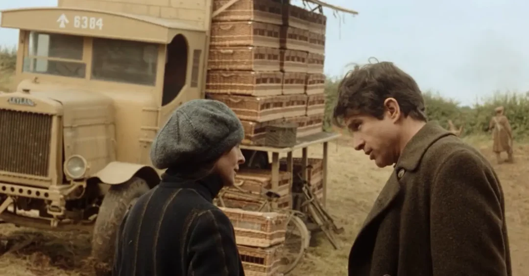 Rojos (1981) es una epopeya romántica entre los dos personajes principales