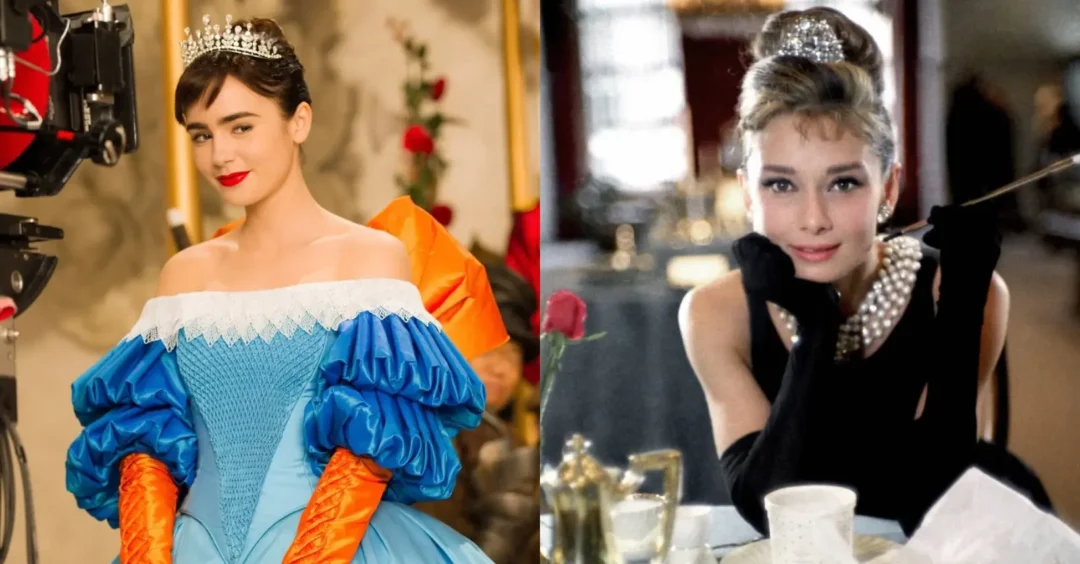 Lilly Collins lleva tiempo asociada a la imagen de Audrey Hepburn