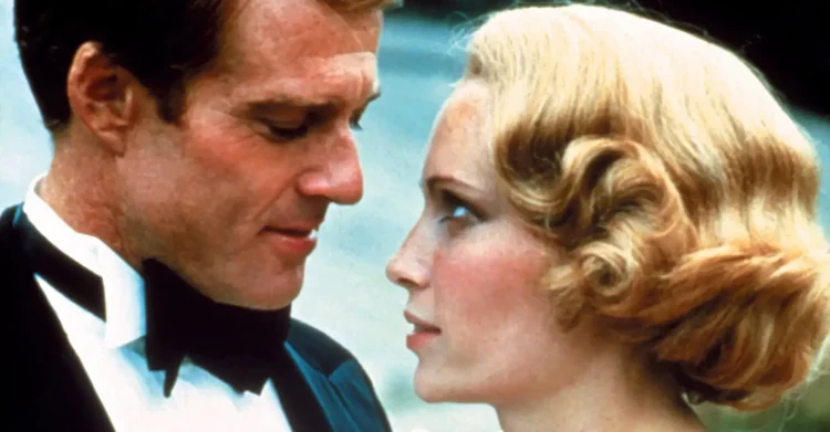 El gran Gatsby: Robert Redford y Mía Farrow