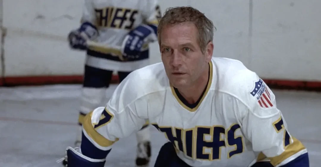 Paul Newman en El castañazo (1977)