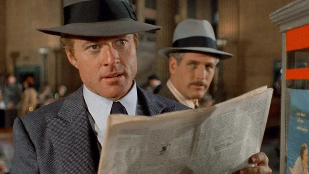 Redford y Newman en El golpe (1973)