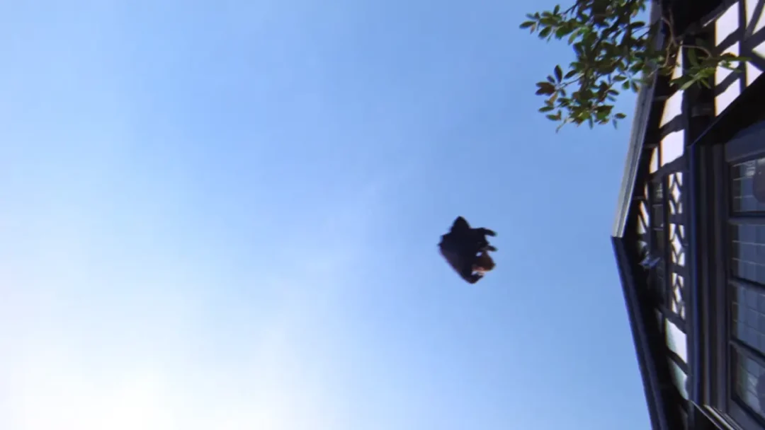 El suicidio de Alex se produce a través del azul que representa el estado