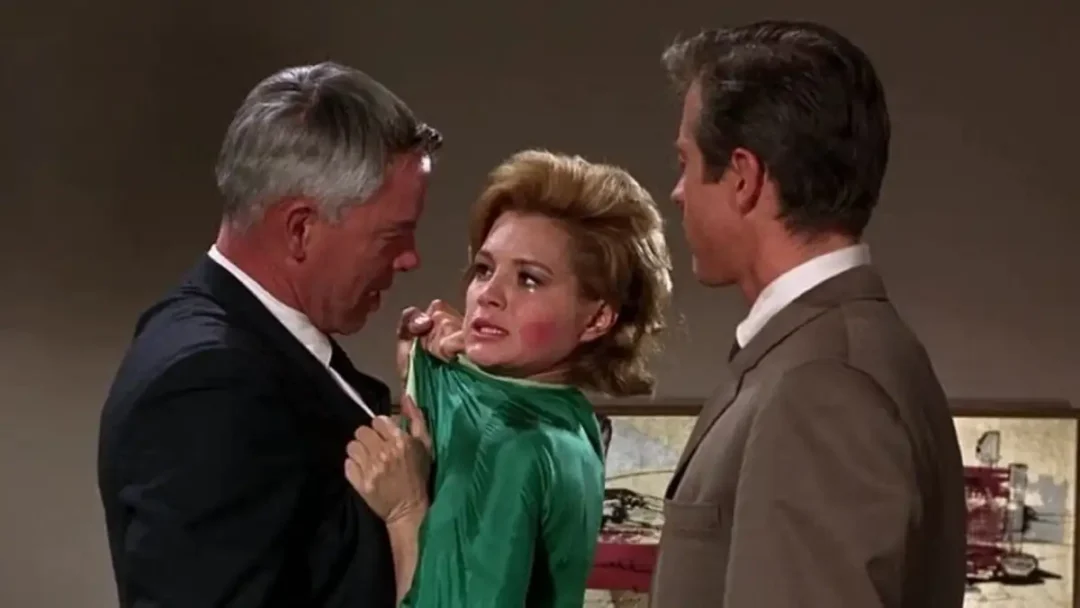 Lee marvin y Angie Dickinson en el Código del Hampa (1964)