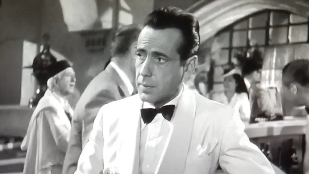 Humphrey Bogart en Casablanca