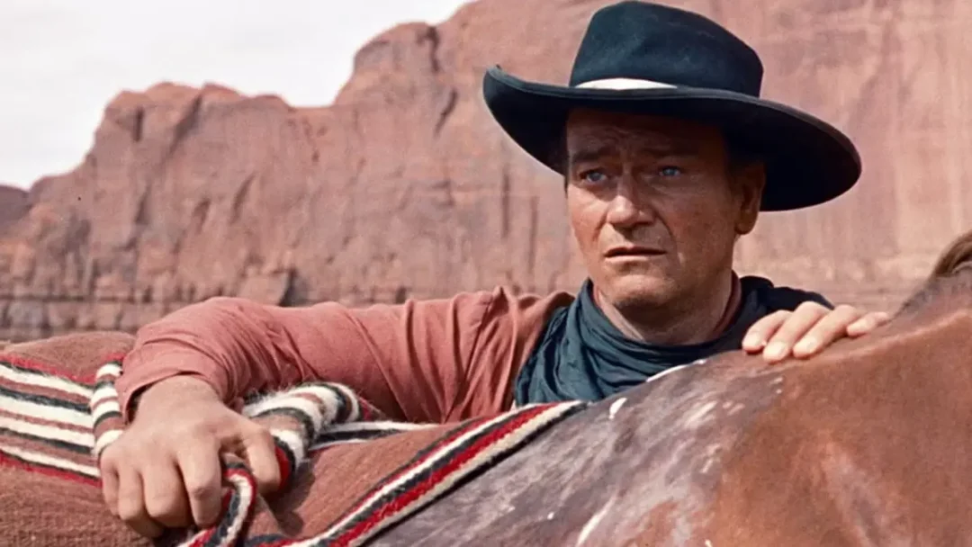 John Wayne en Centauros del desierto (1956)