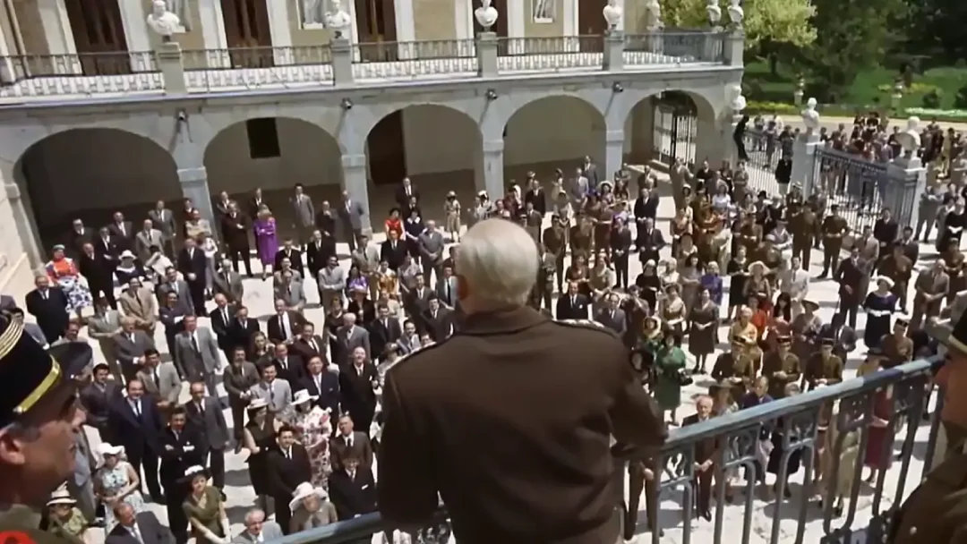 Palacio de Riofrío en un discurso de Patton