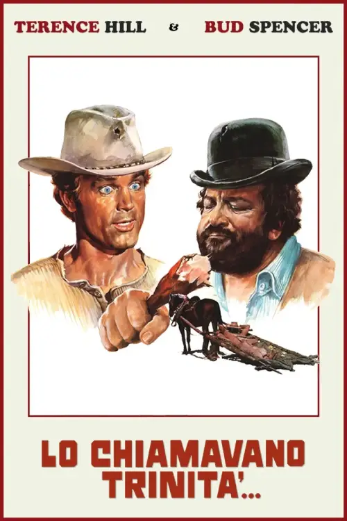 Poster italiano de Lo chiamavano Trinità (1970)