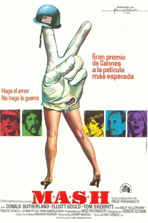 M*A*S*H (1970): la guerra de Corea vista a través del caos y la irreverencia