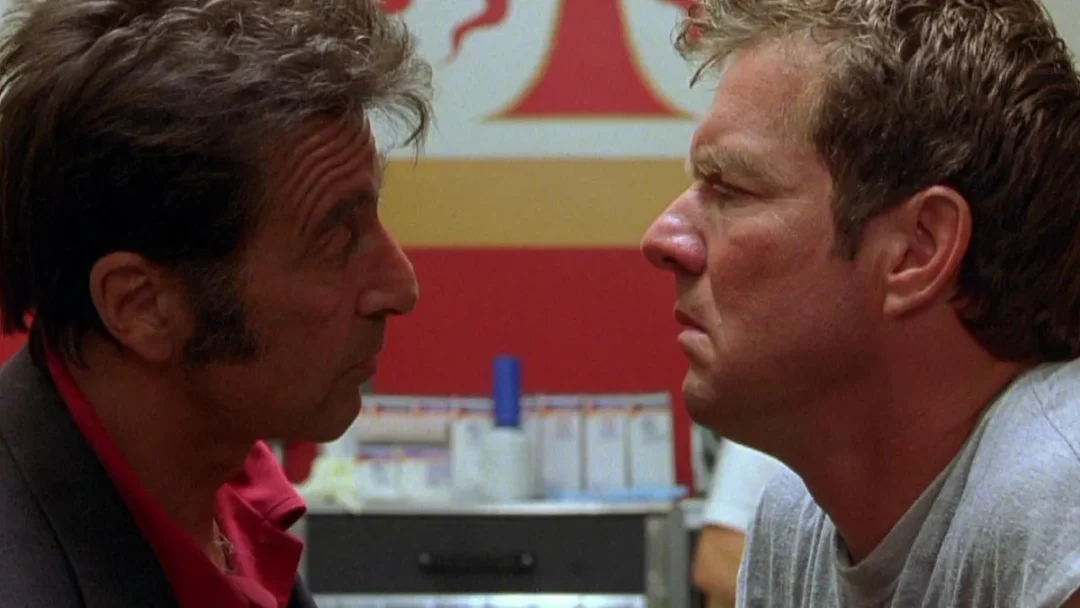 Al Pacino y Dennis Quaid en Un domingo cualquiera (1999)