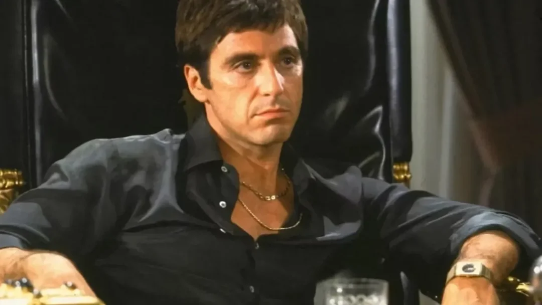 Al Pacino como Tony Montana en El precio del poder (1983)