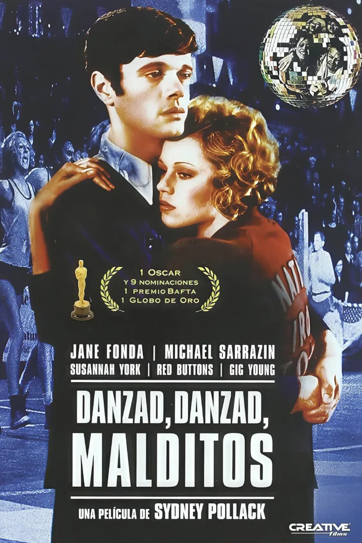 Poster con premios  de Danzad, danzad, malditos (1969)