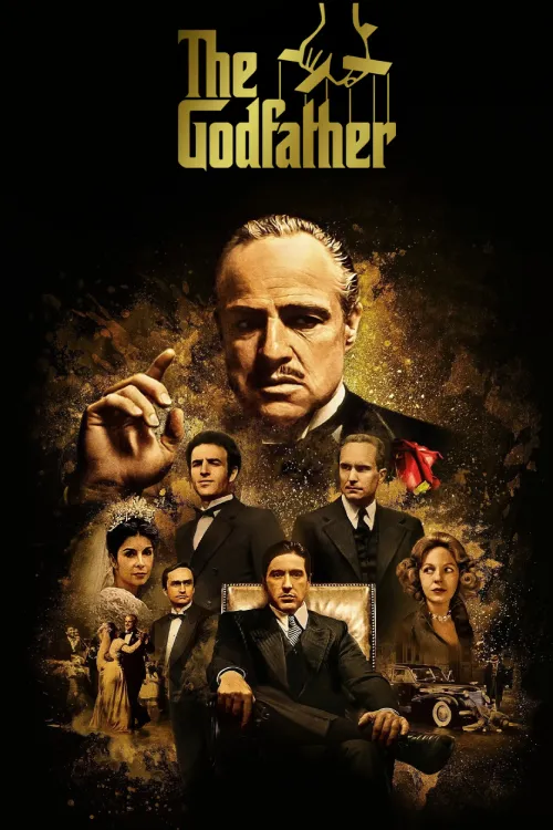 Cartel de El Padrino para su 50 aniversario