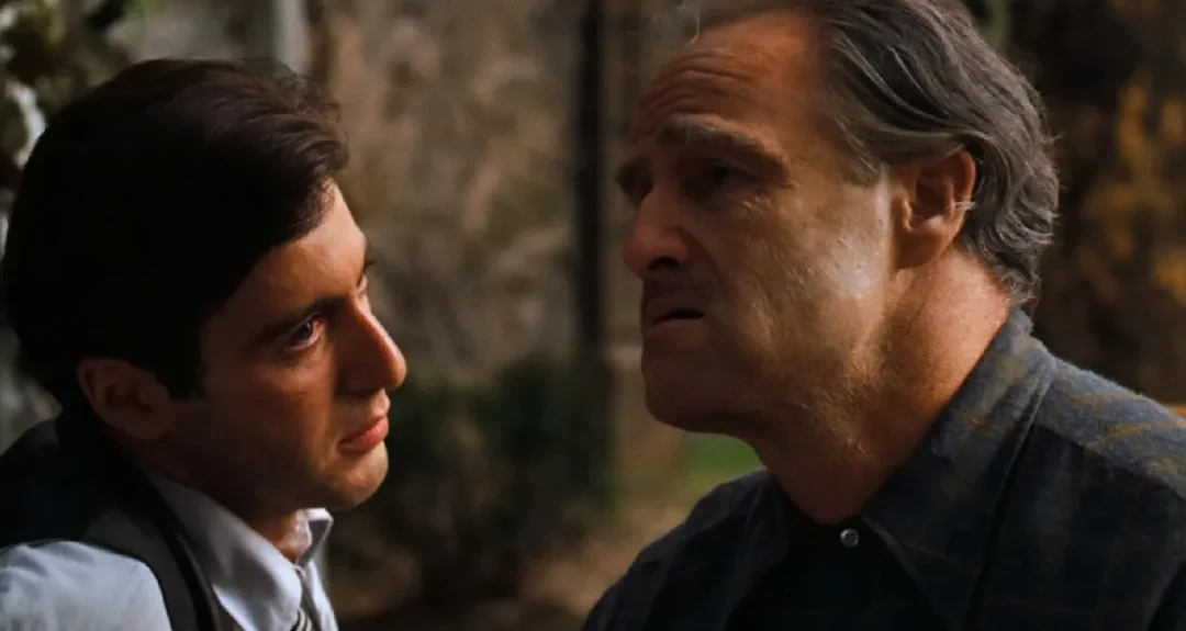 Al Pacino y Marlon Brando
