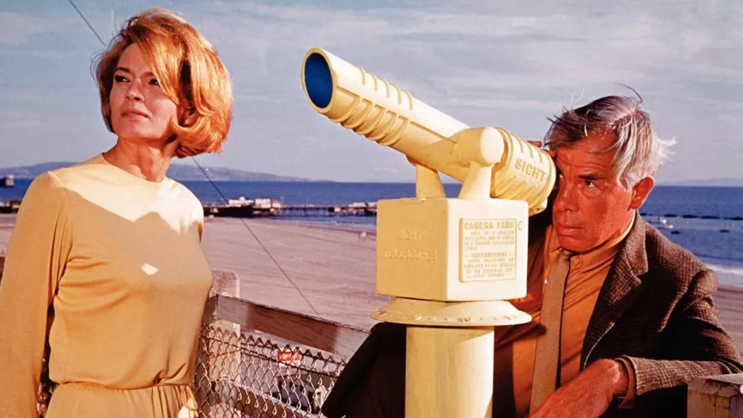 Angie Dickinson y Lee Marvin en A Quemarropa (1967)