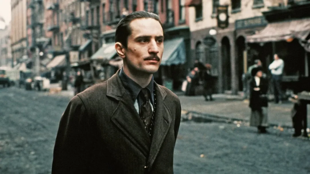 Robert De Niro en El Padrino parte II (1974)