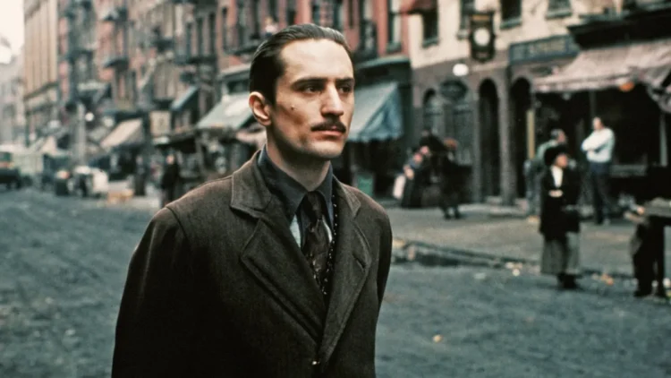 Robert De Niro en El Padrino parte II (1974)