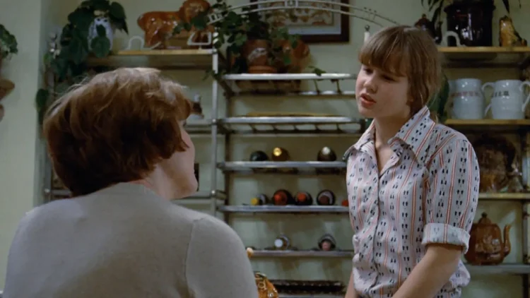 Linda Blair y Ellen Burstyn en el Exorcista (1973)